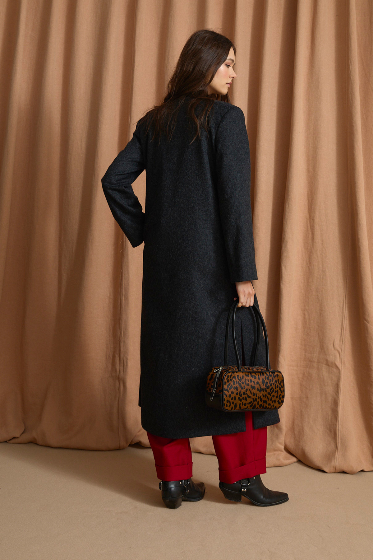 ABRIGO CHINISKI SHETLAND MARENGO