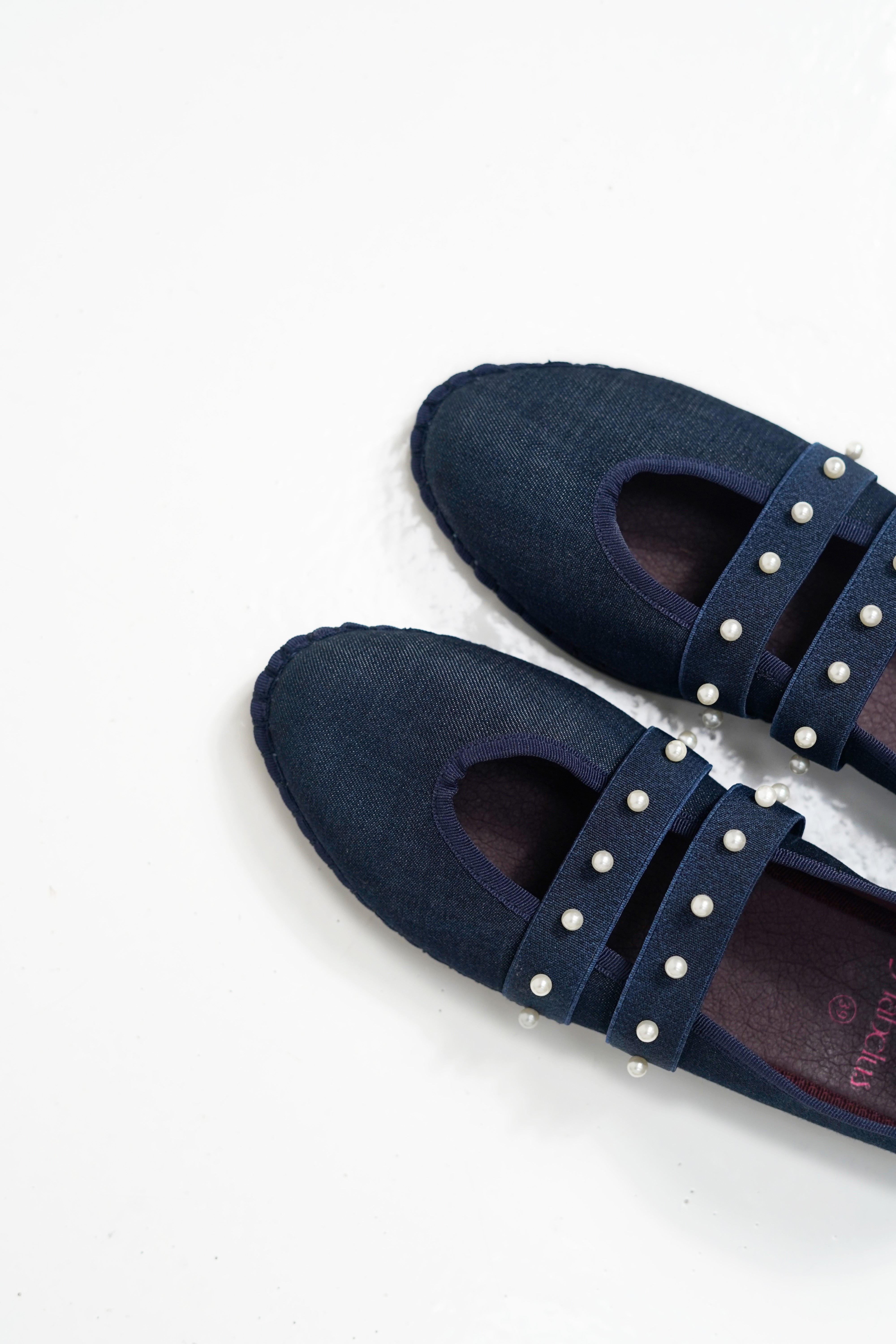 FLABELUS DENIM BALLERINA