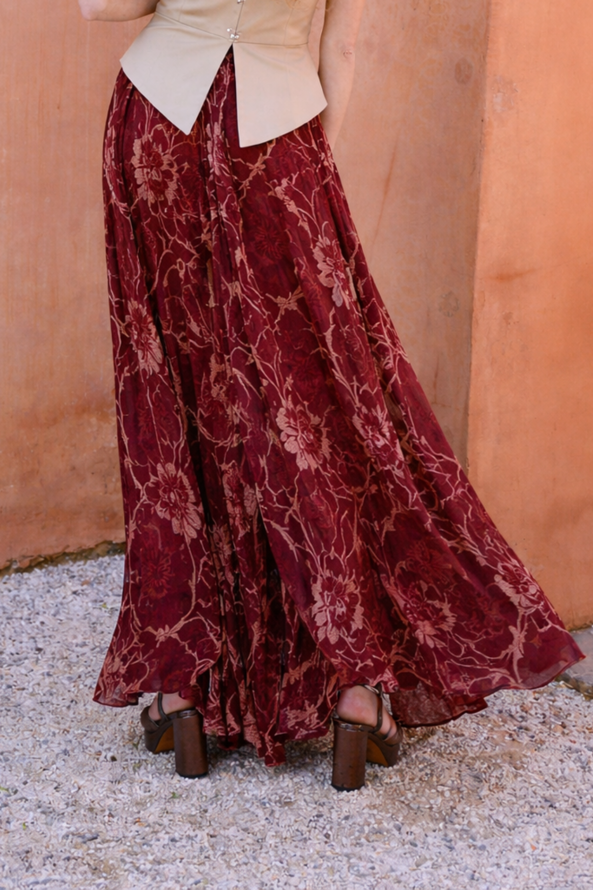 GIGI PEONIA CARMIN SKIRT