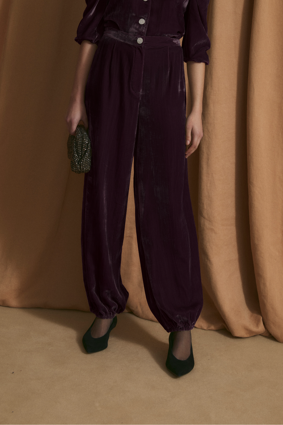 GIGI NAVY WATERCOLOR TOTAL LOOK