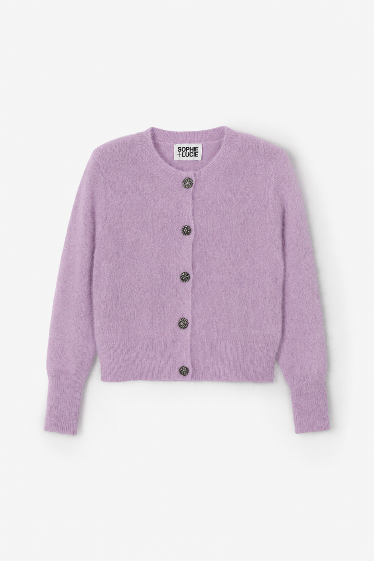 CHAQUETA LUISA PUNTO MALVA