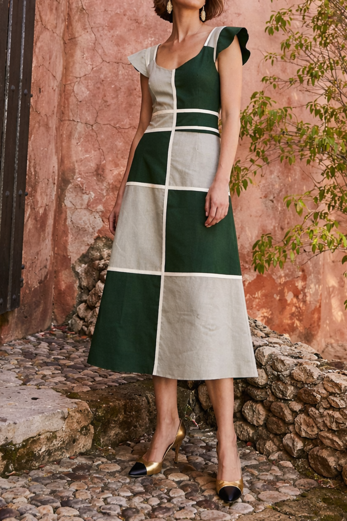 TOTAL LOOK DAMA LINEN GREEN TOTAL LOOK DAMA LINEN GREEN