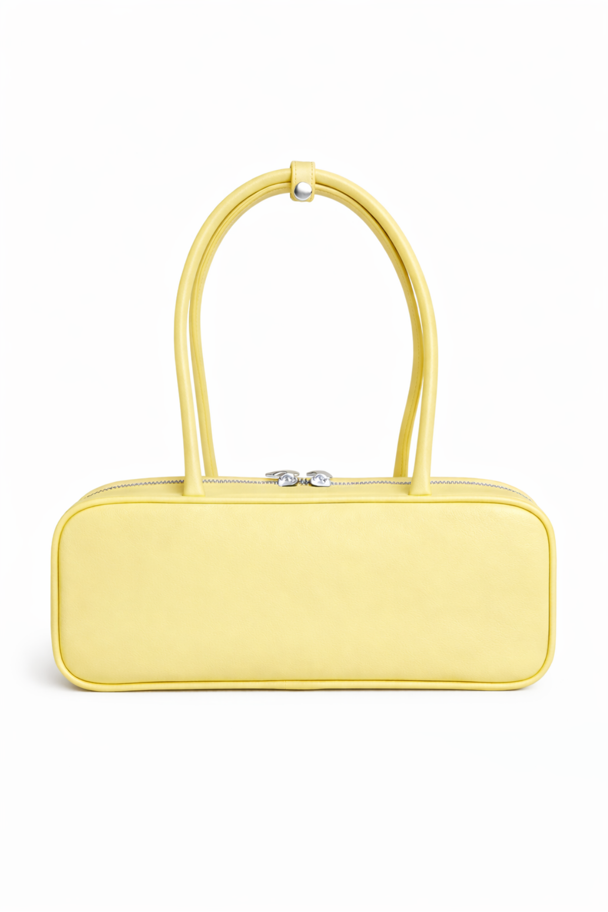 BAGUETTE VANILLA LEATHER BAG