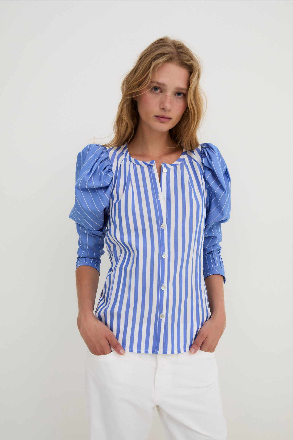 BLUSA FAROL RAYA AZUL