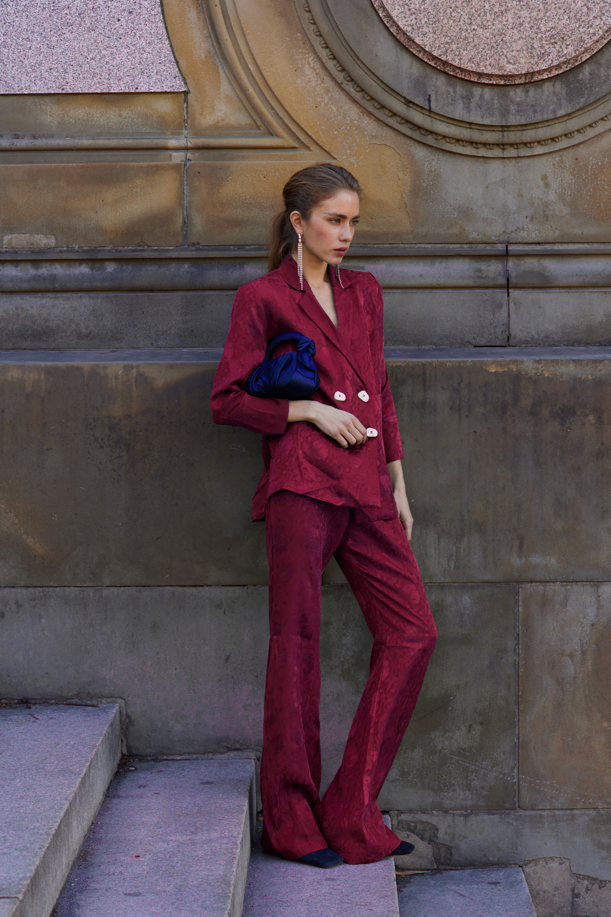 TOTAL LOOK ICON RETRO FRAMBUESA