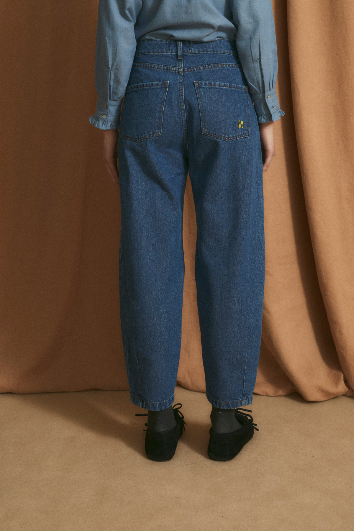JEANS BOYFRIEND DENIM AZUL
