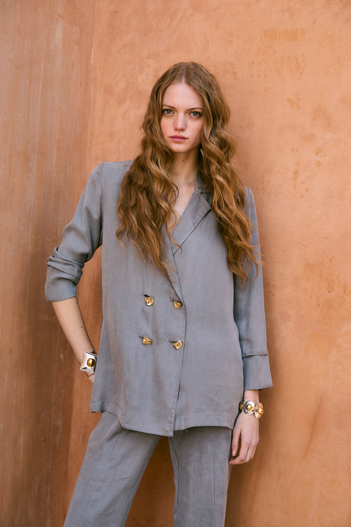 CHAQUETA ICON CUPRO PLOMO