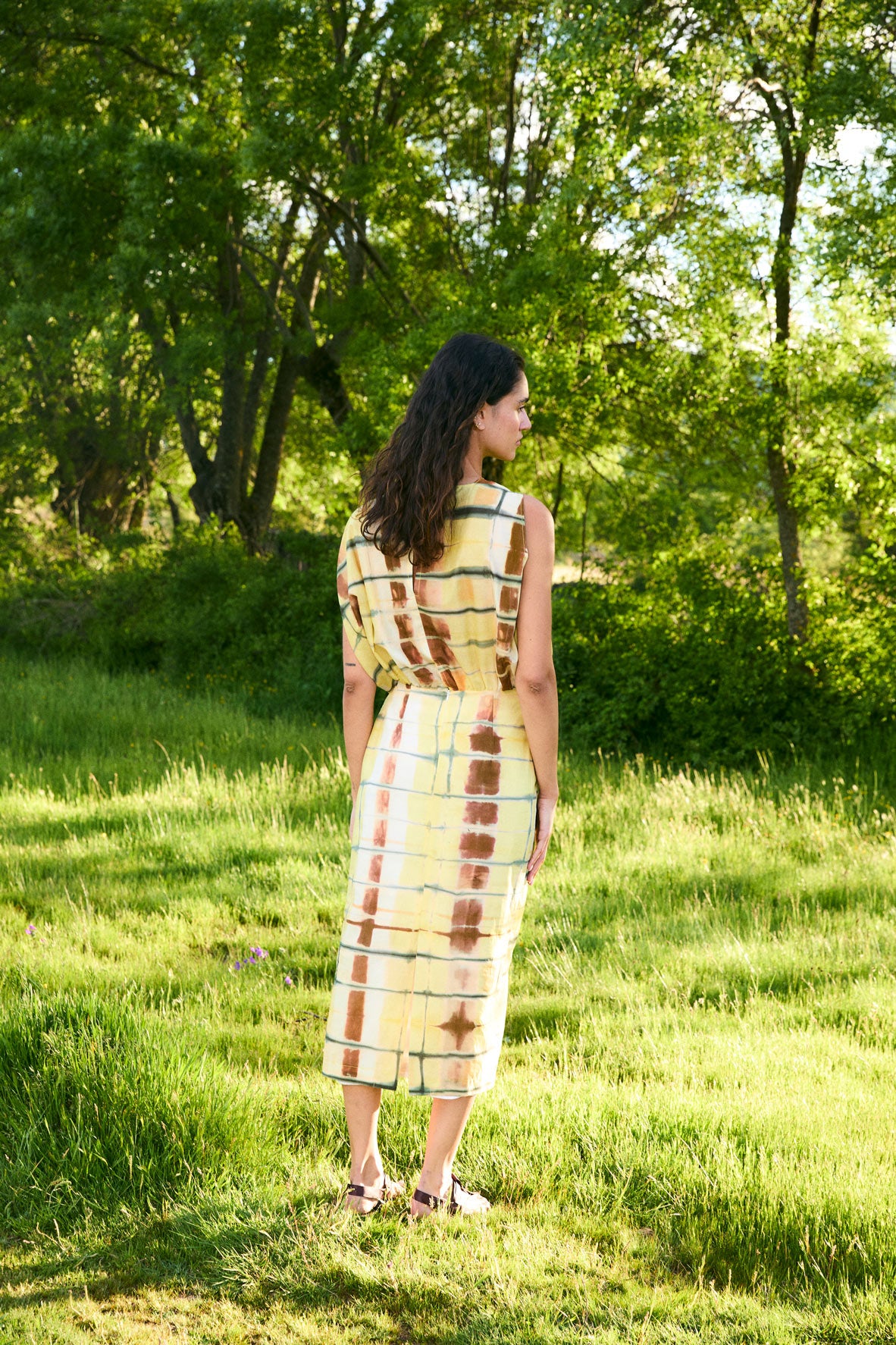 VESTIDO ITALIANO BATIK AMARILLO