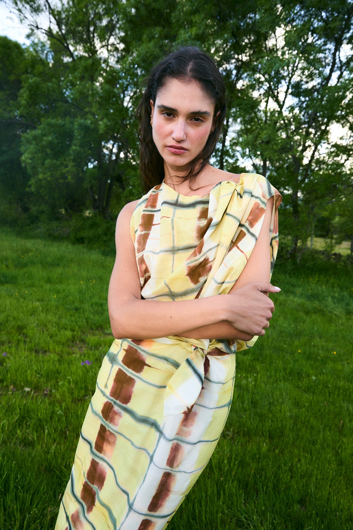VESTIDO ITALIANO BATIK AMARILLO