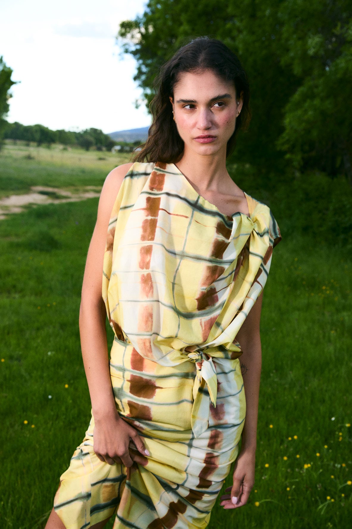 VESTIDO ITALIANO BATIK AMARILLO
