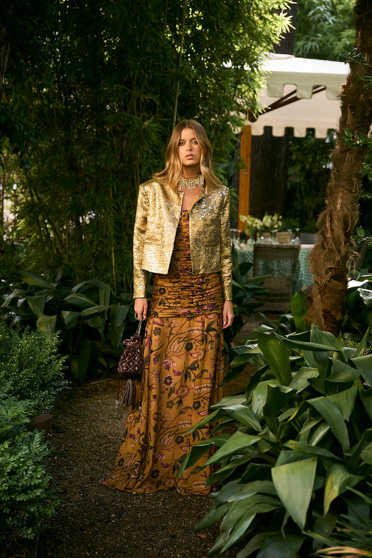 VESTIDO JANE LIBANOS TIERRA