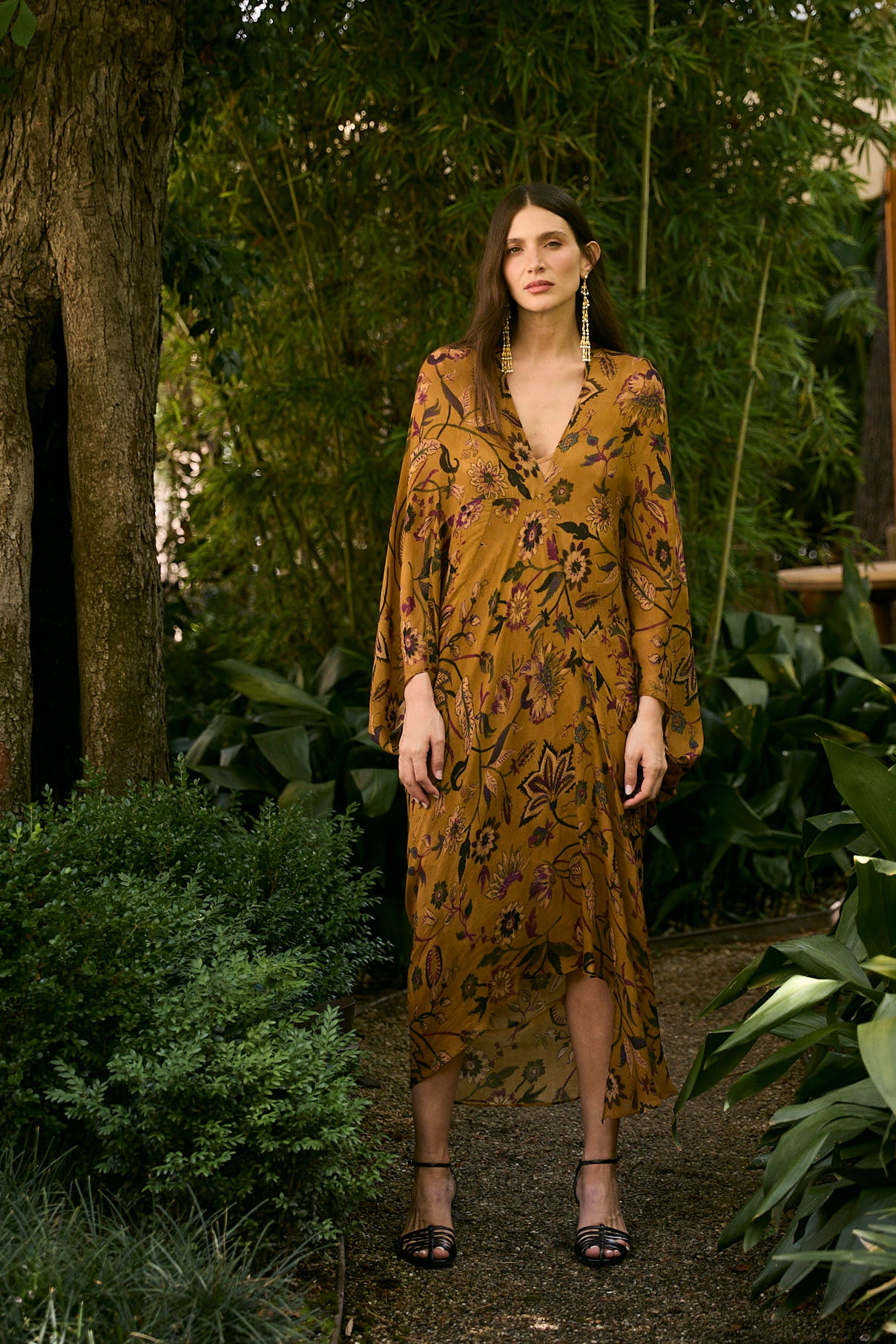 VESTIDO VERO LIBANOS TIERRA