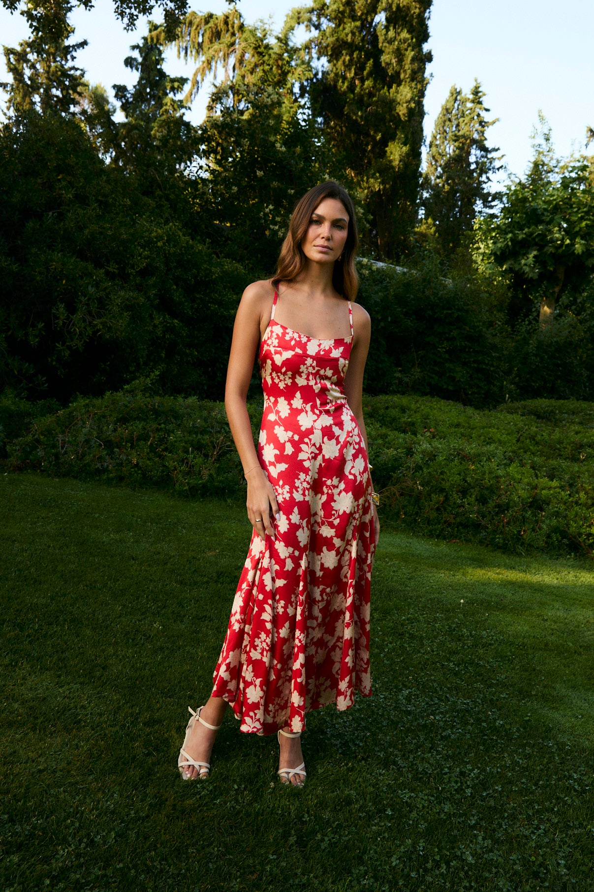 VESTIDO SIRIN GERANIO ROJO