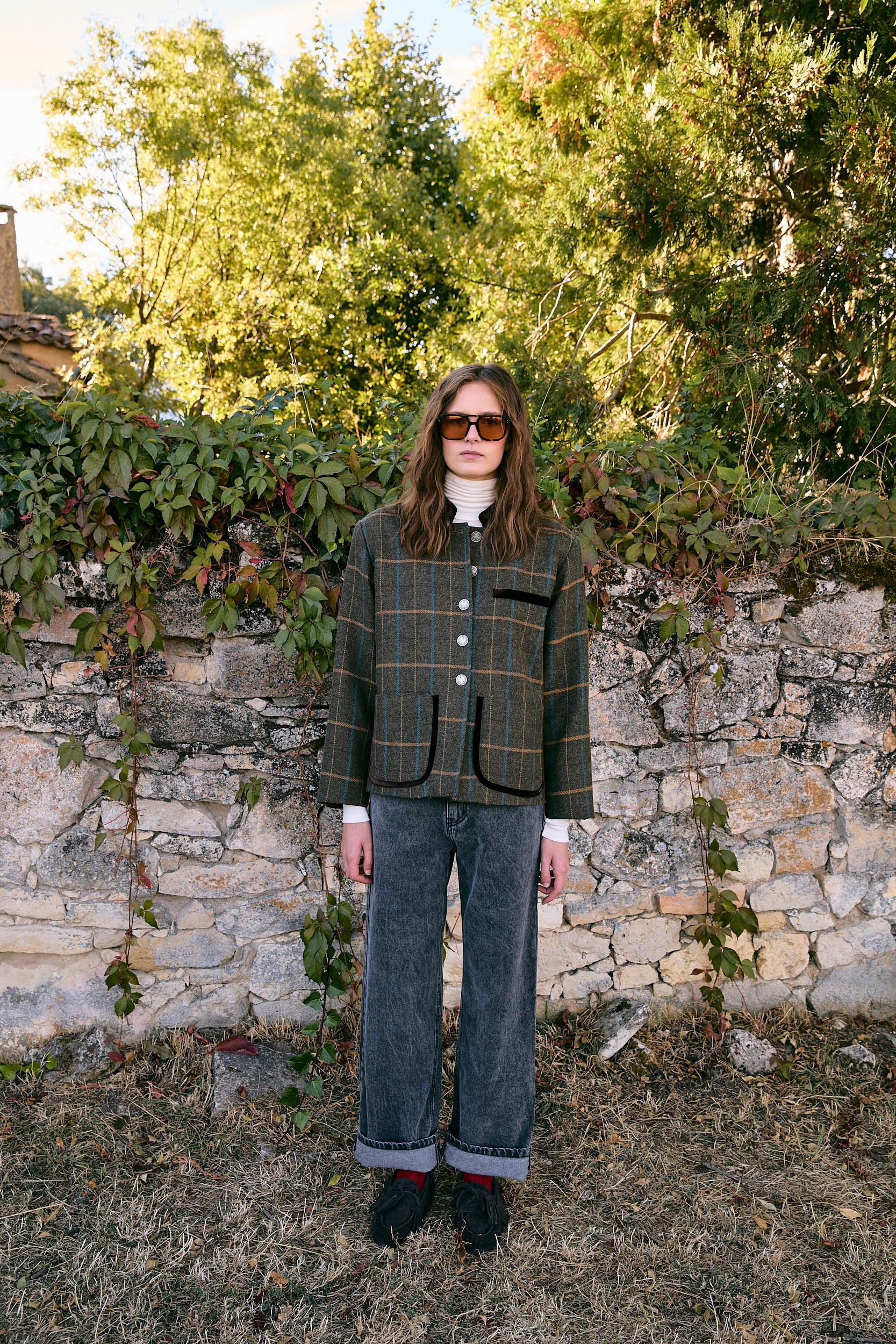 JEANS MONKEY BLEACH GRIS