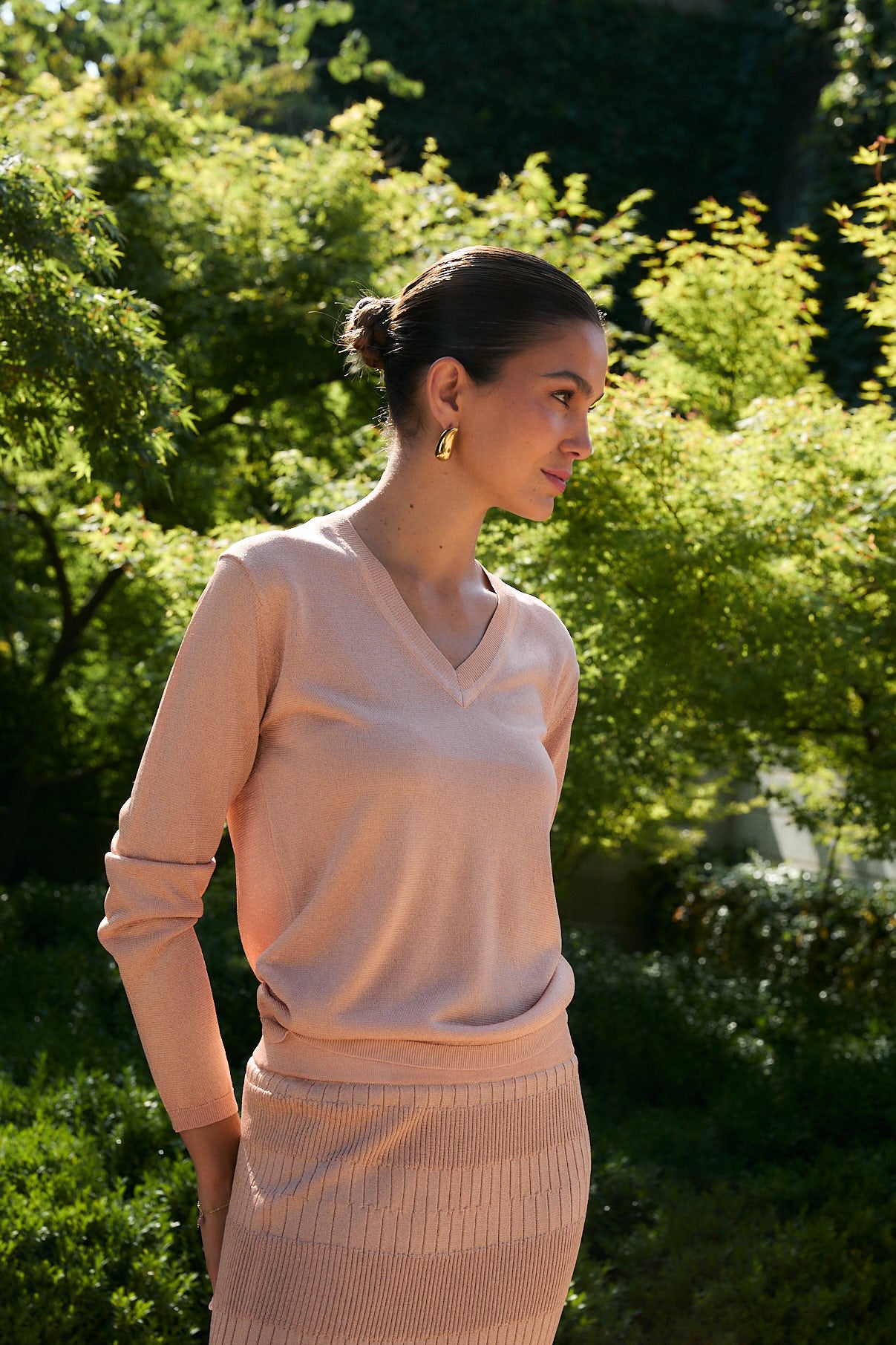 TOP LUREX PUNTO COBRE