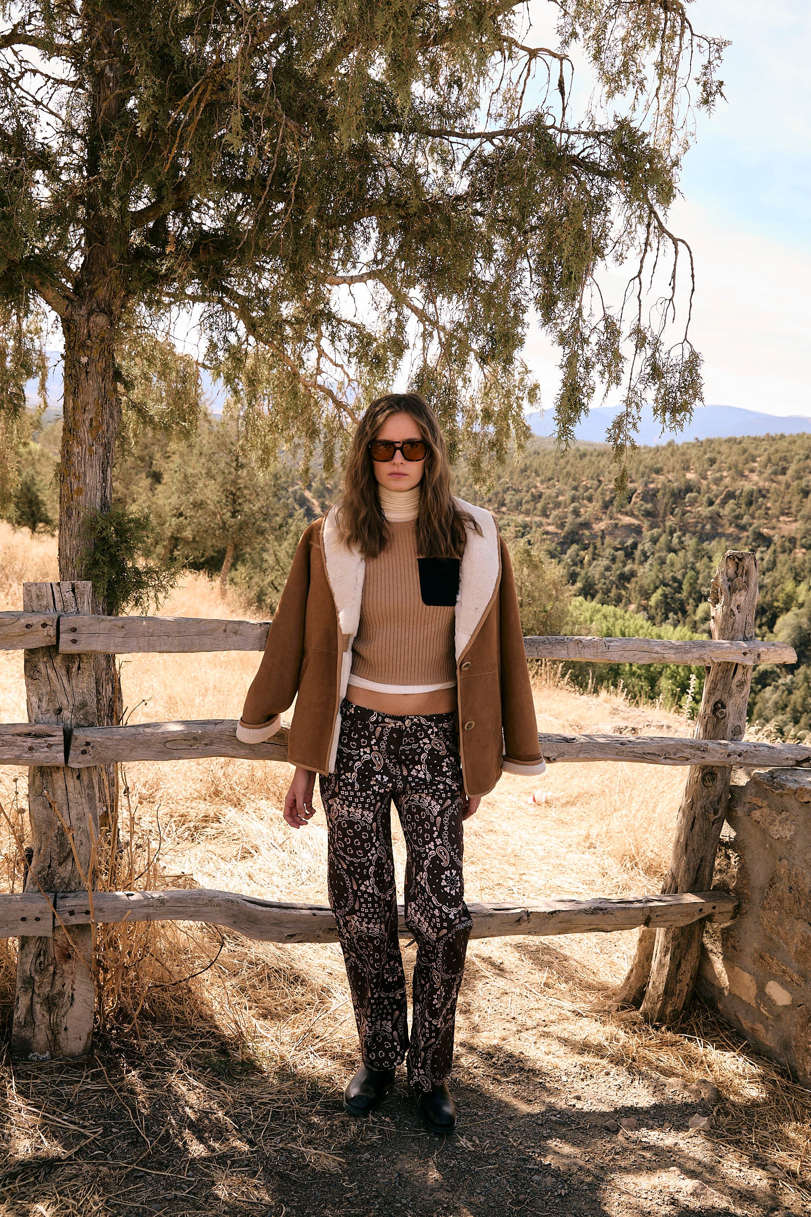 MONKEY BROWN BANDANA JEANS