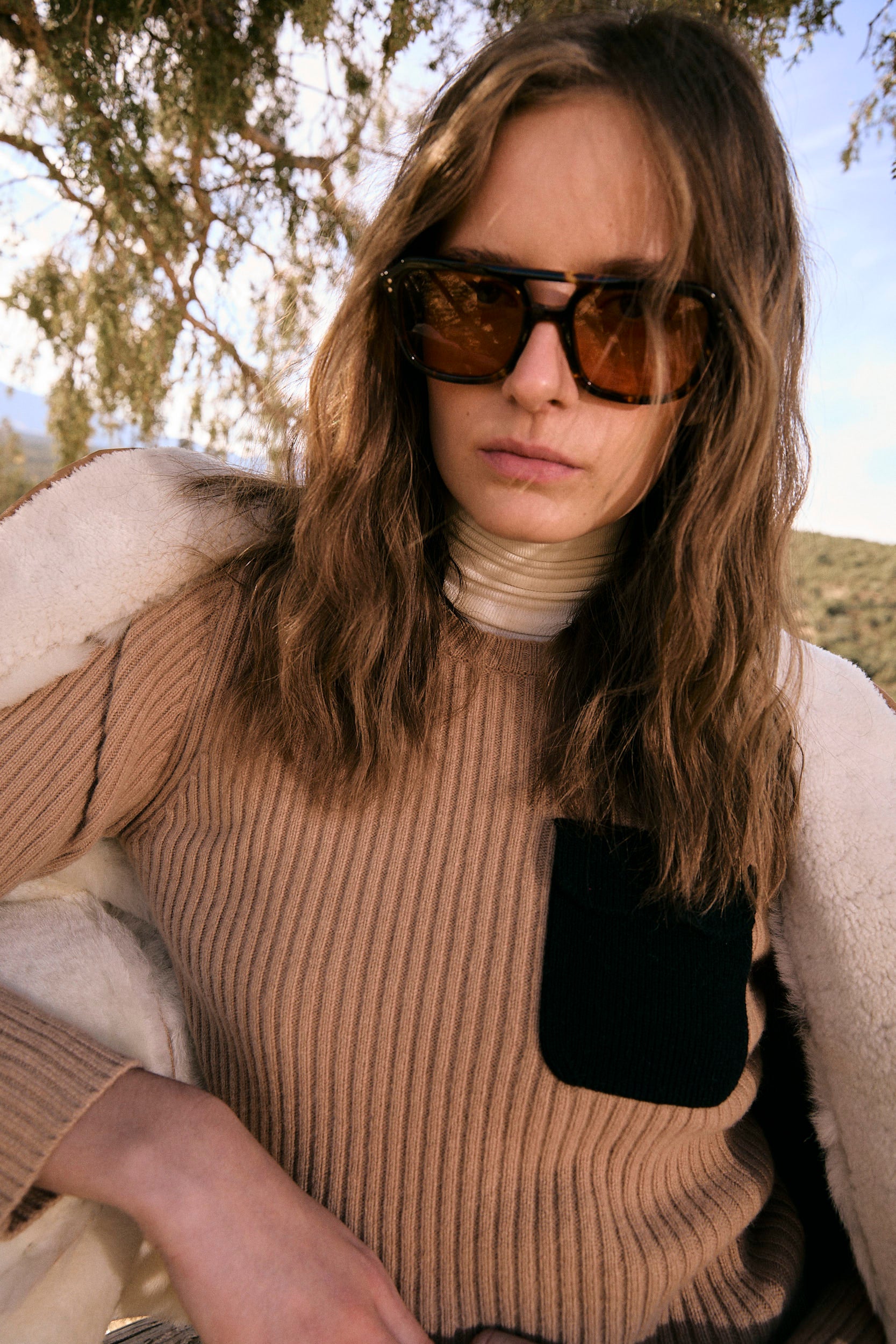 JERSEY MILITAR PUNTO BEIGE