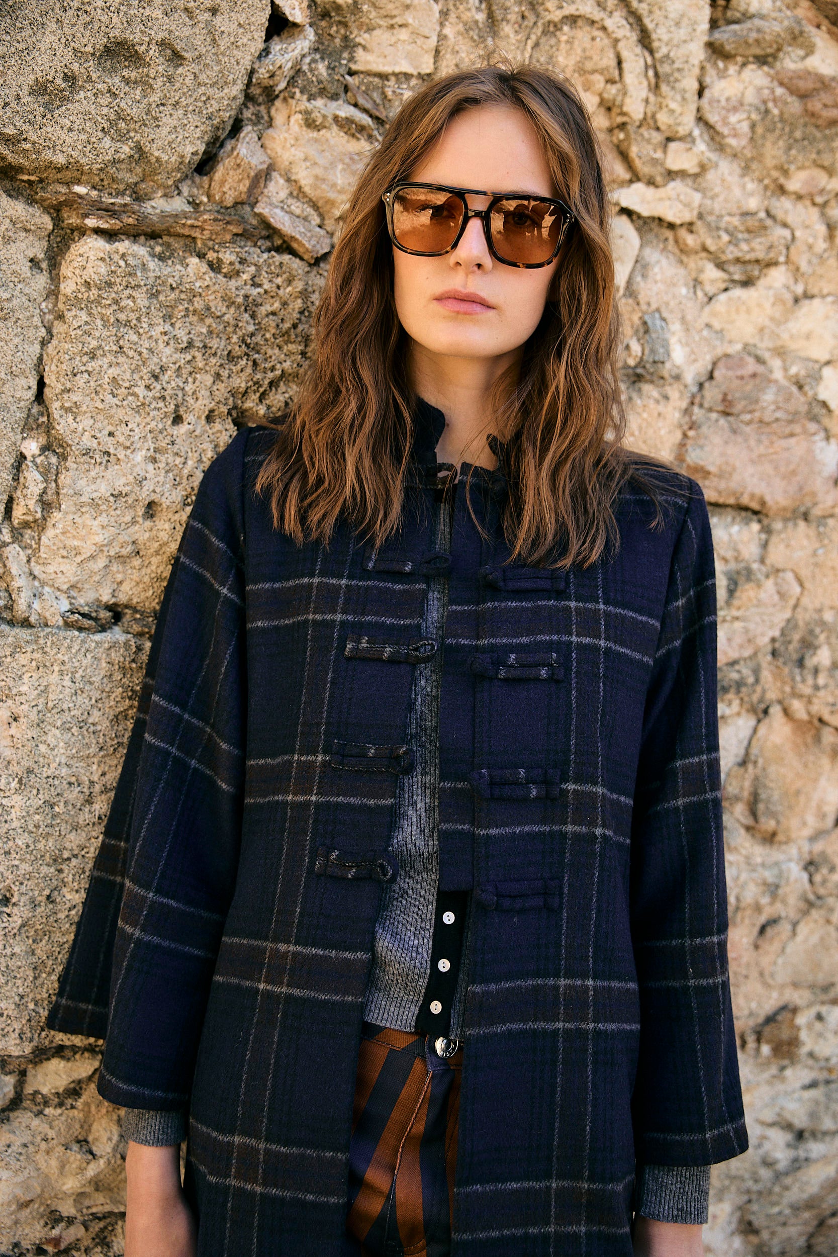 CHINISKI HARRIS BLUE COAT