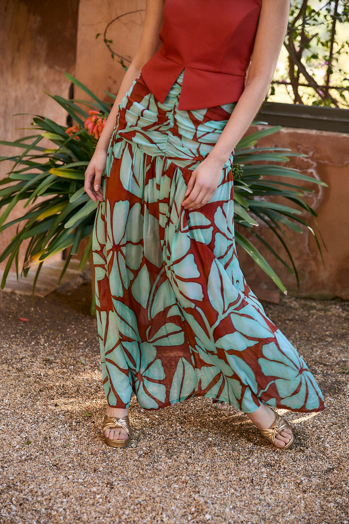 MAMEN FIJI TURQUOISE SKIRT