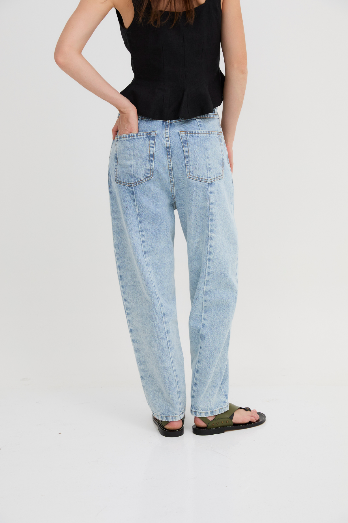 JEANS MALIBU BLEACH AZUL