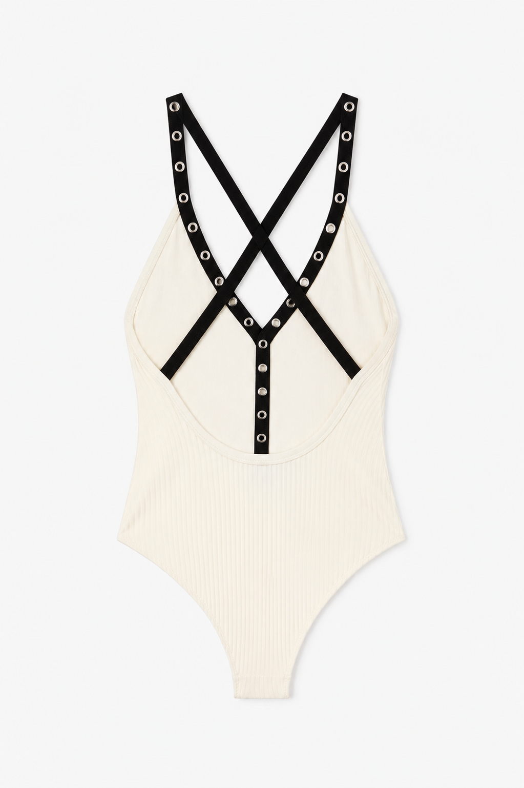 HAILEY CANUTILLO ECRU SWIMSUIT