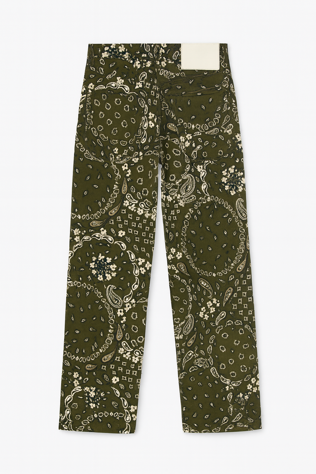 MONKEY KHAKI BANDANA JEANS