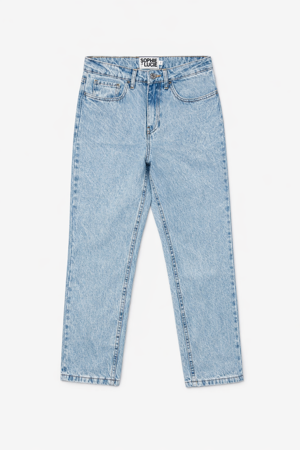 JEANS CARLOTA BLEACH AZUL