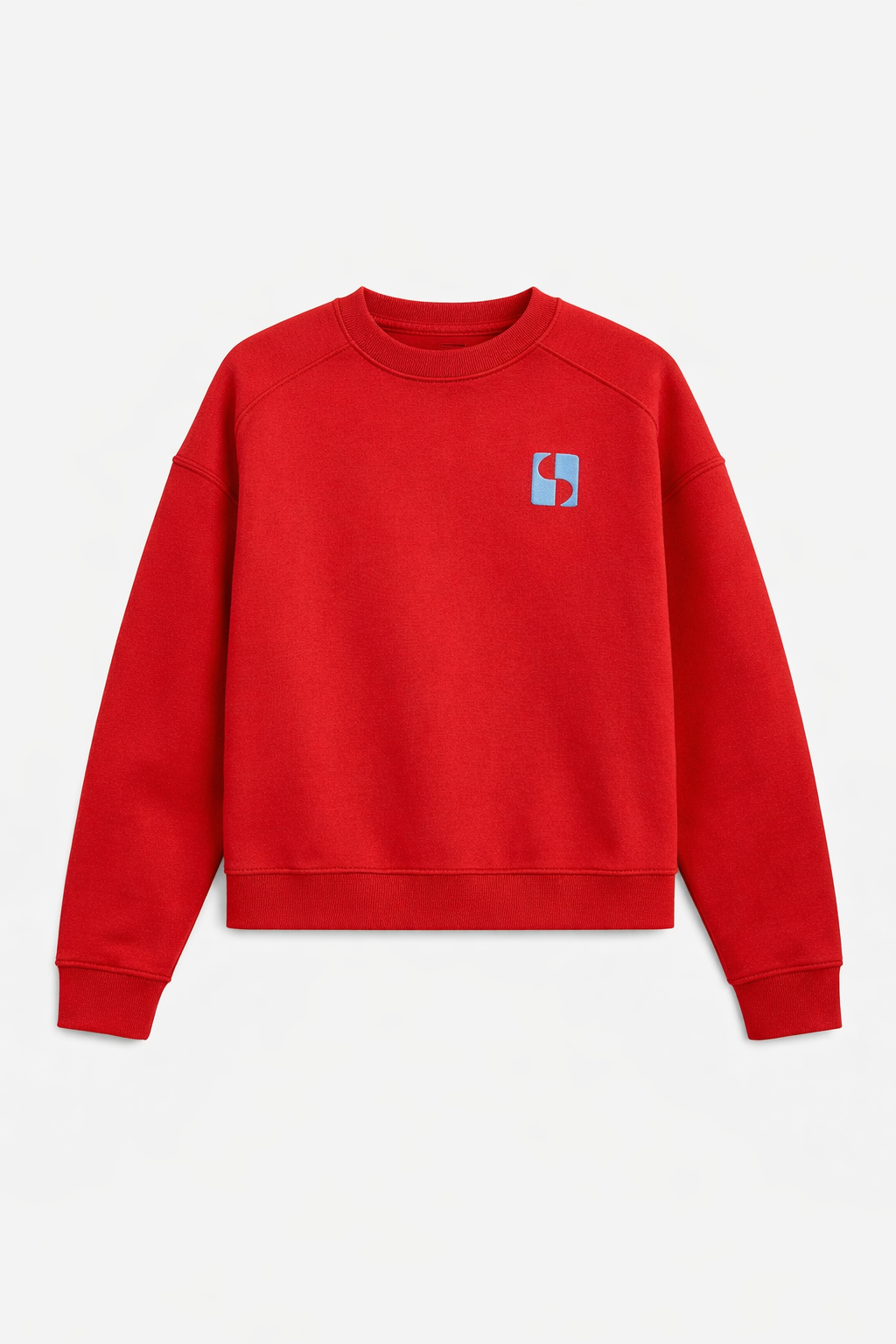 SUDADERA ICON FELPA ROJO