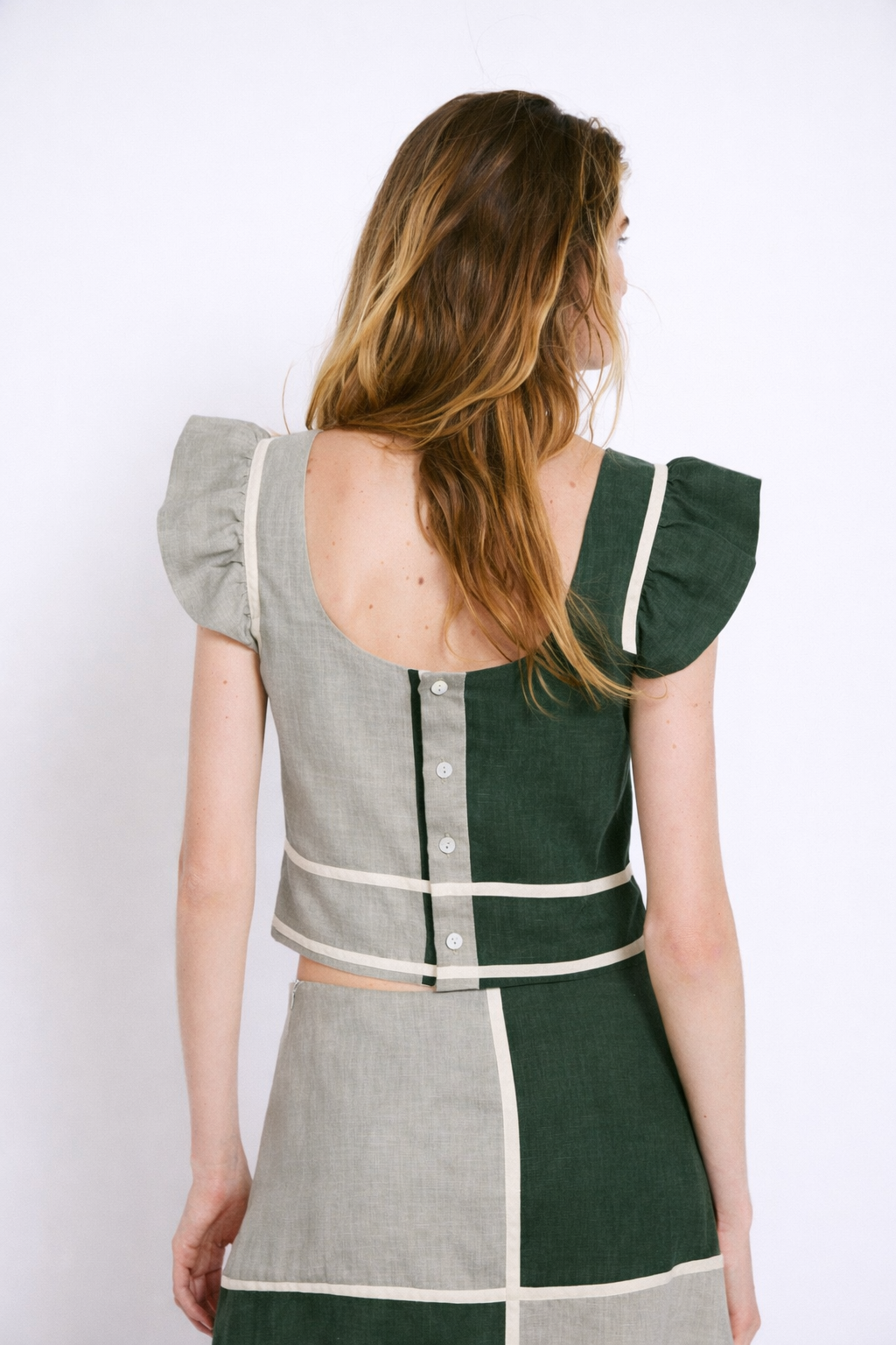TOP DAMA LINO VERDE