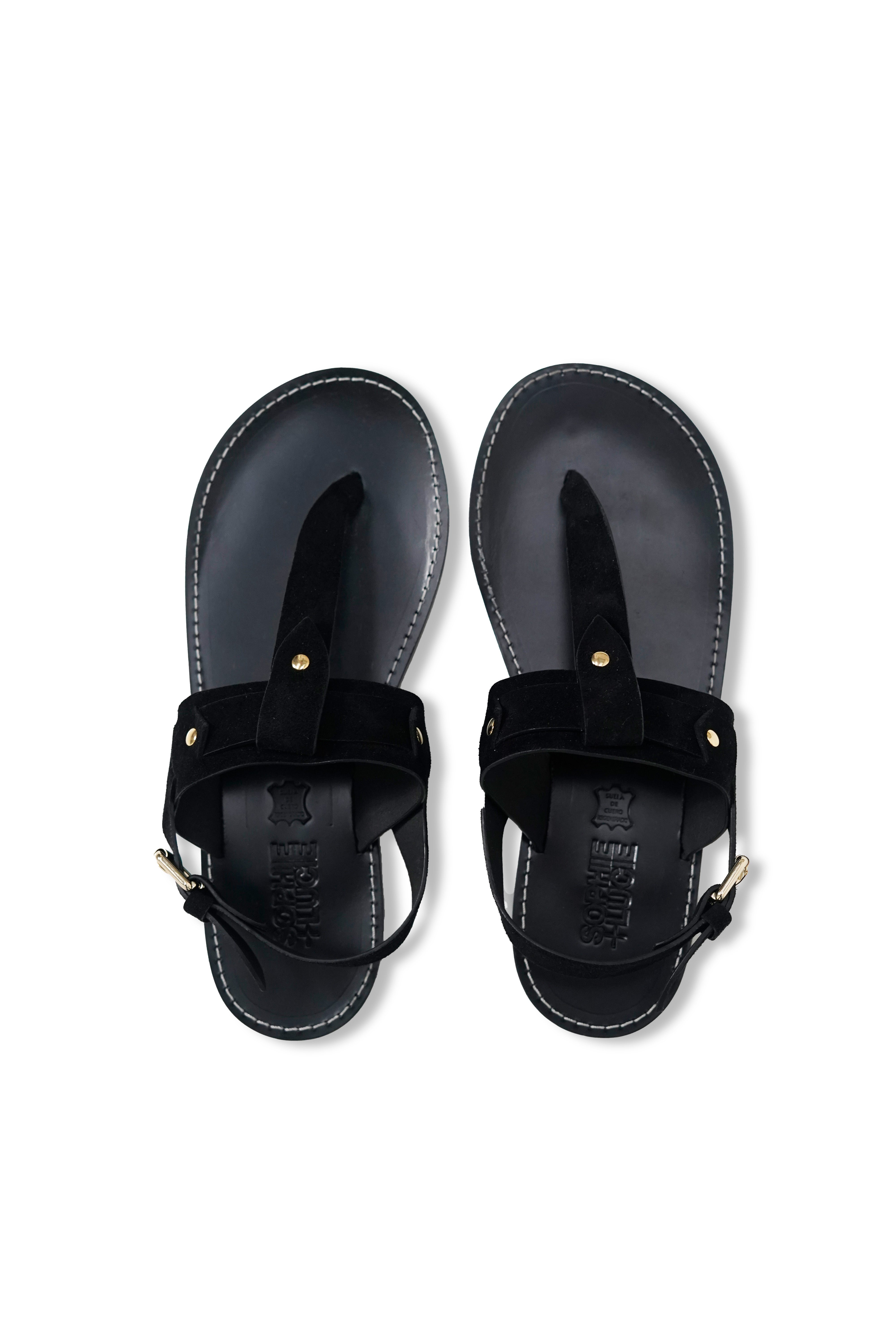 SANDALIA CATALINA ANTE NEGRO