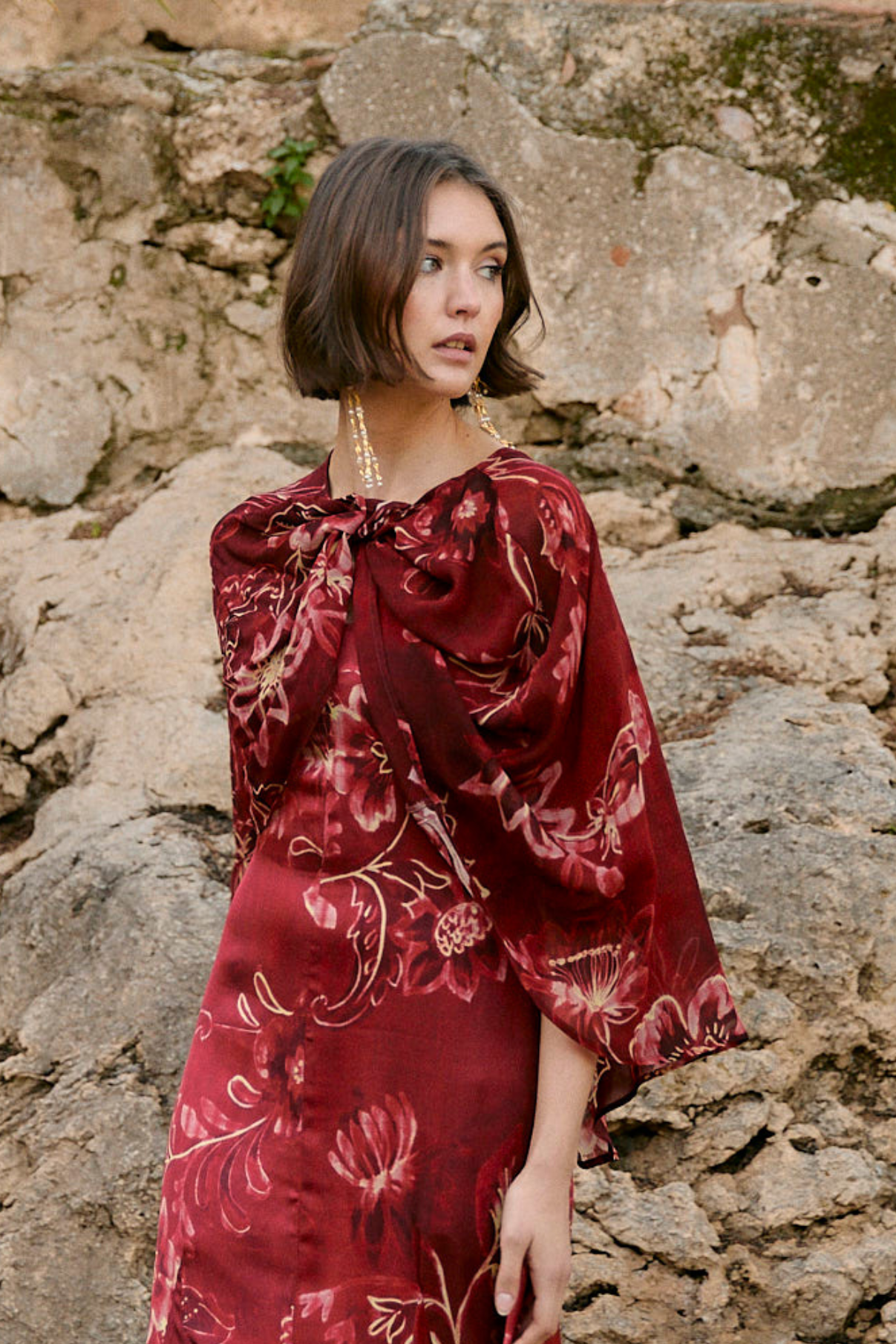 COHEN PEONIA CARMIN CAPE