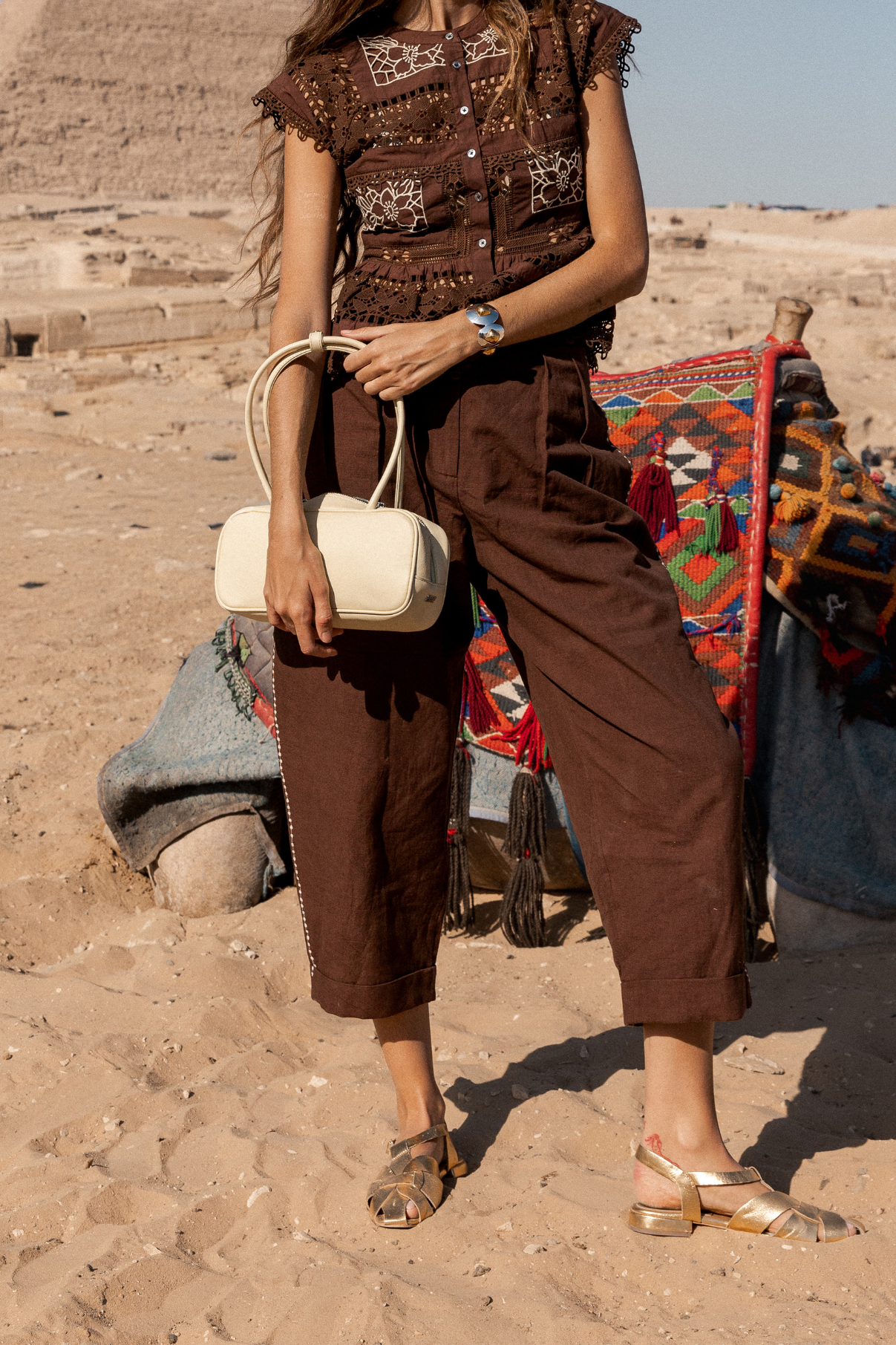 PANTALON MAR LINO CHOCOLATE