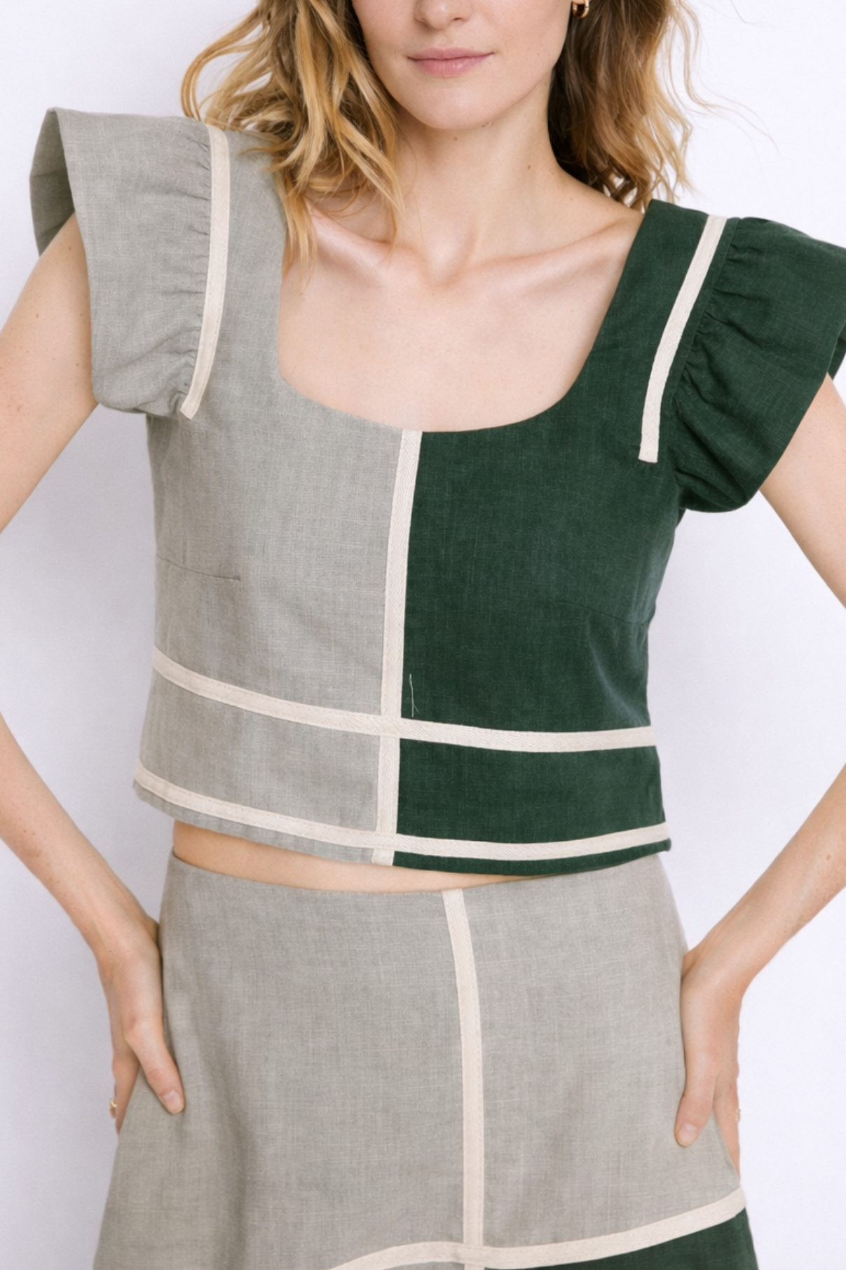 TOTAL LOOK DAMA LINO VERDE