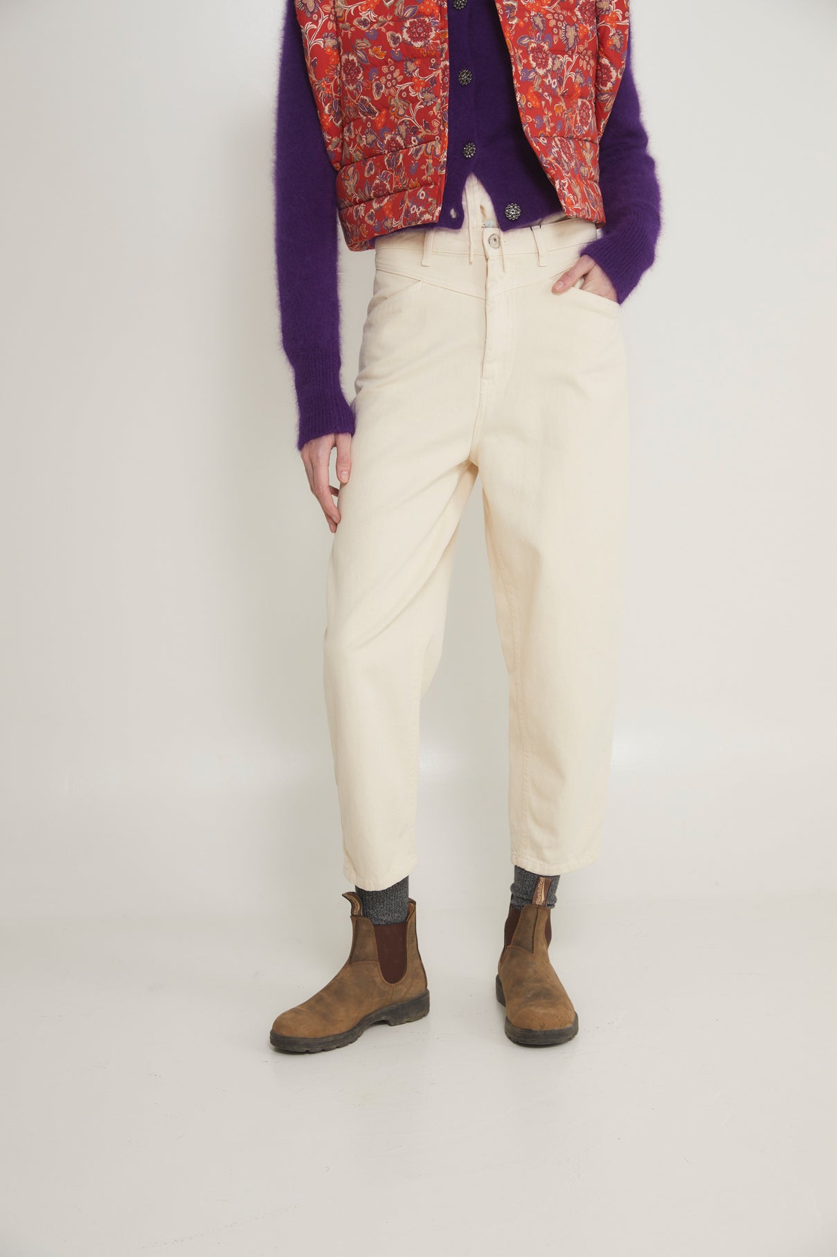 LUCCI CORSE ECRU JEANS