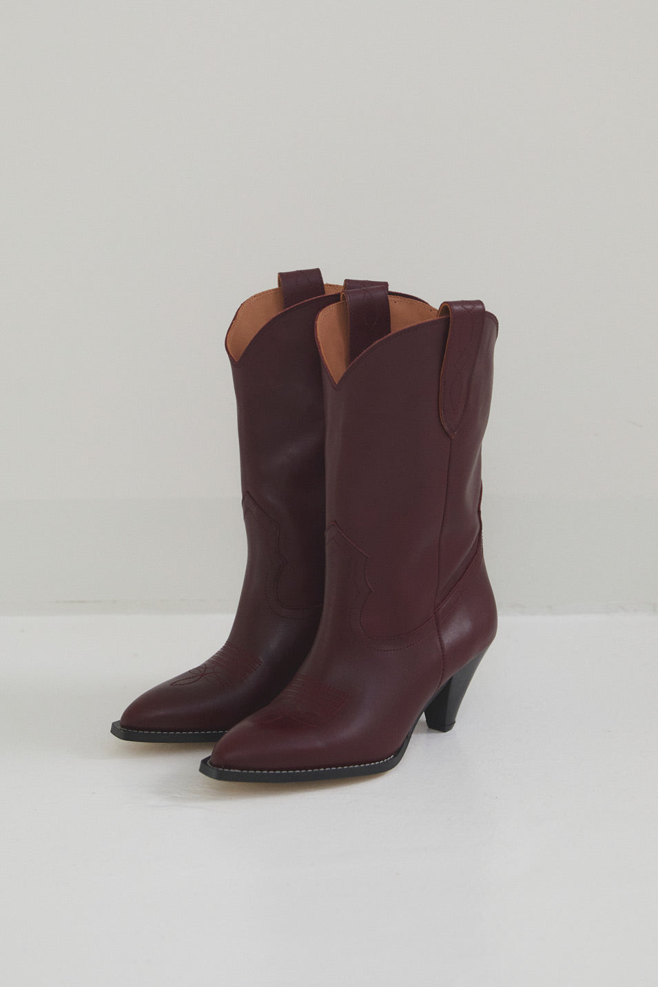 BOTIN COWBOY BORDEAUX