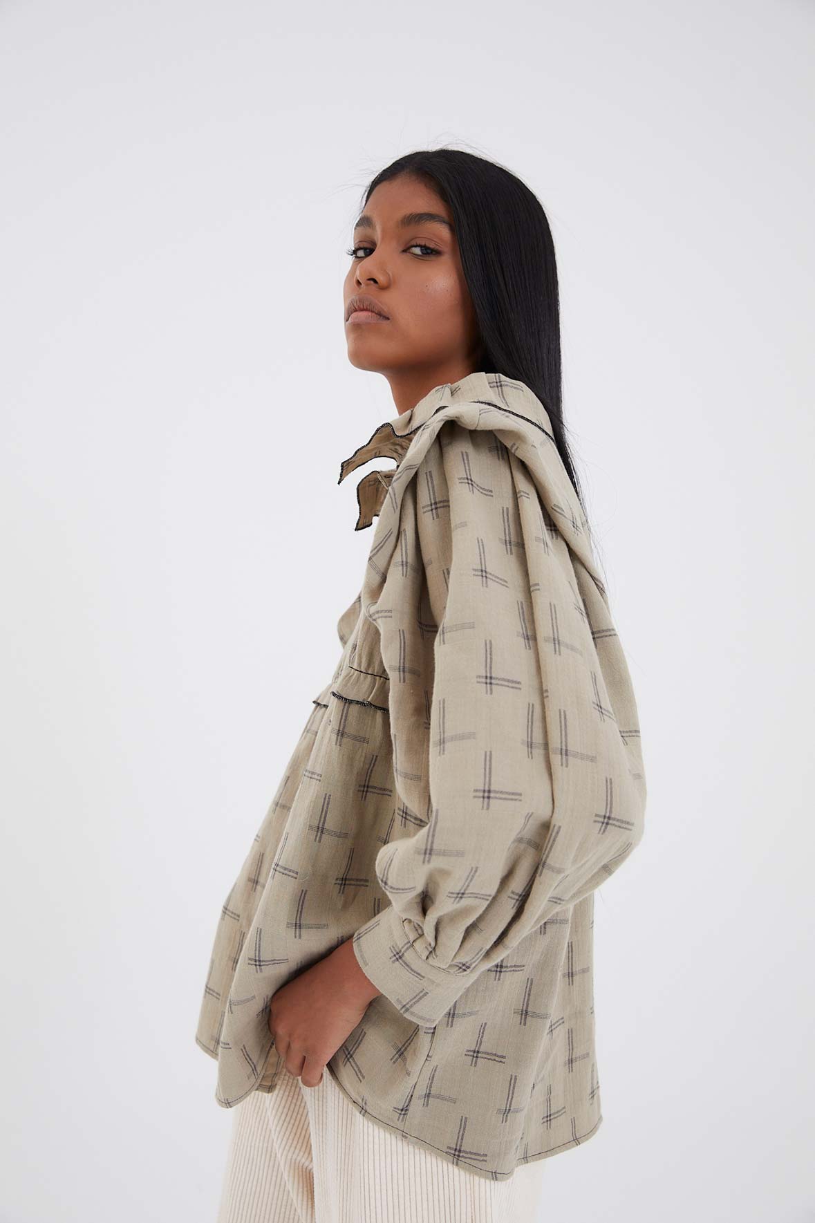 CHEMISIER ENYA ENYA KAKI