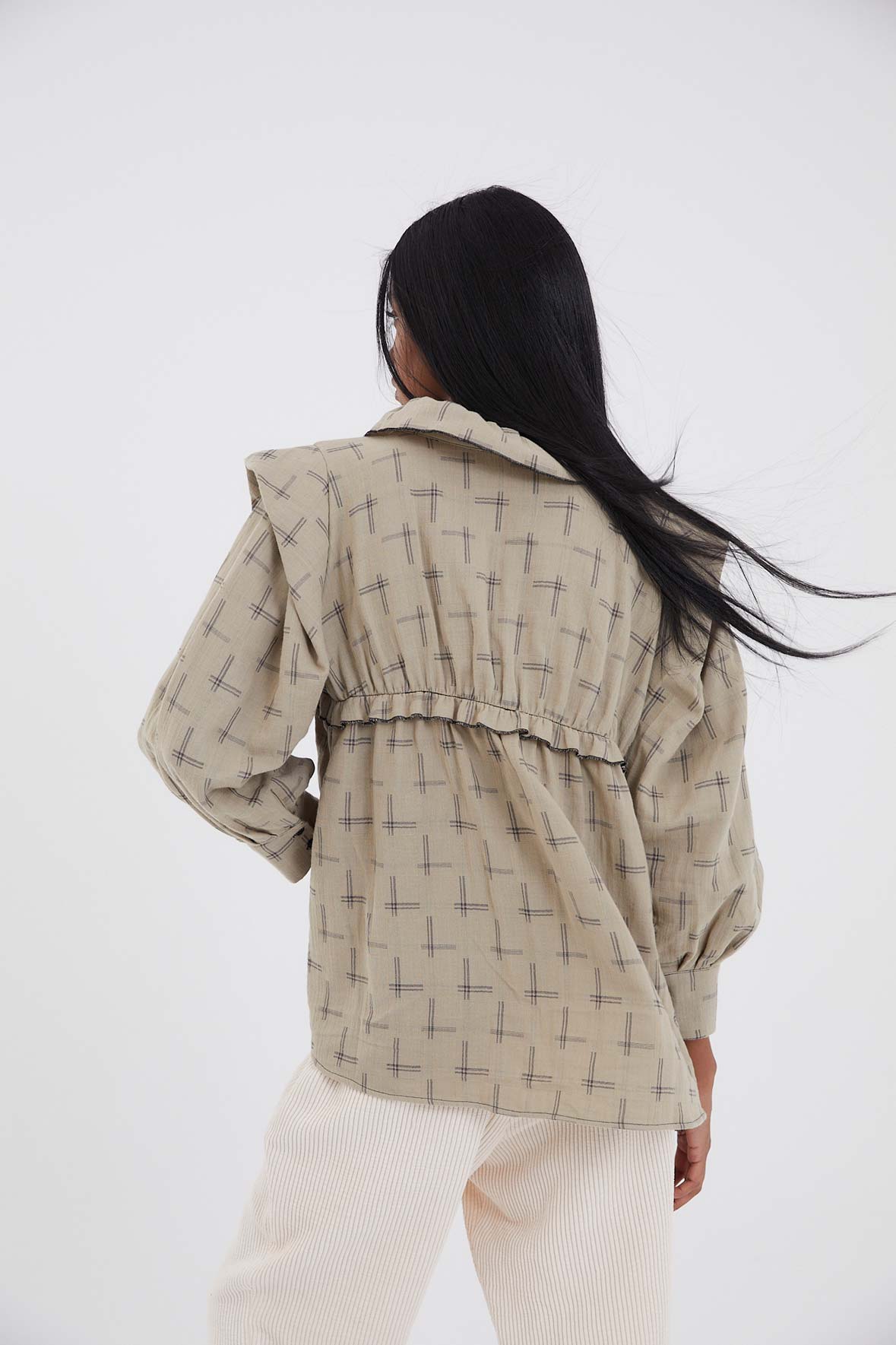 CHEMISIER ENYA ENYA KAKI