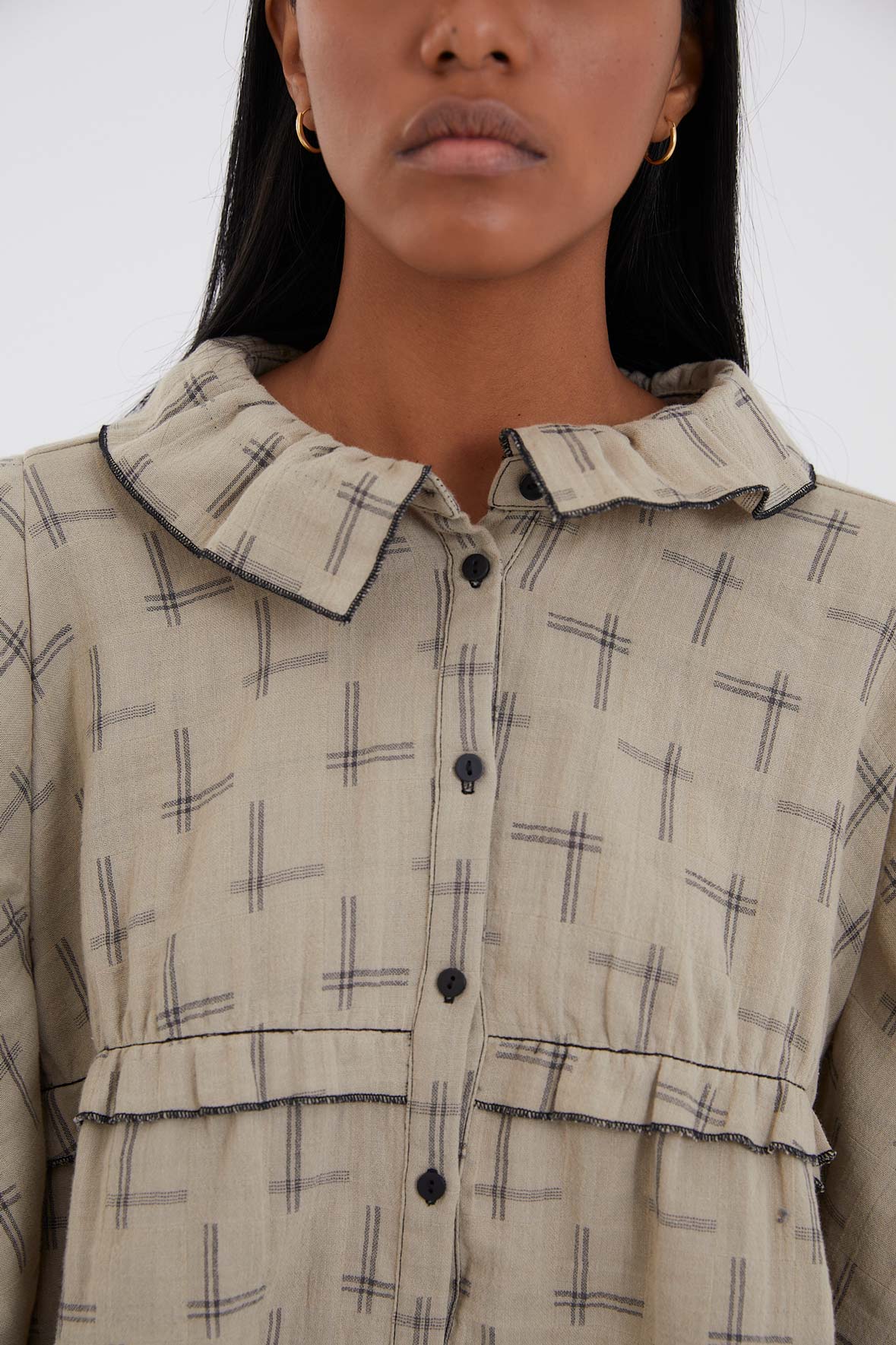 CHEMISIER ENYA ENYA KAKI