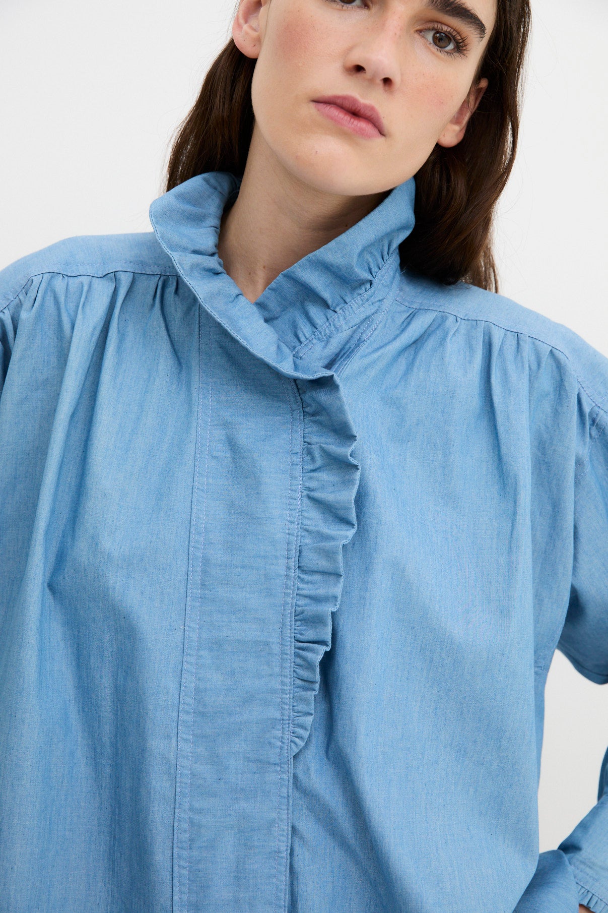 BLUSA MARIBEL DENIM AZUL