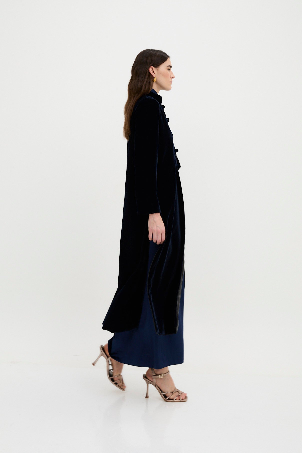 MANTEAU CHINISKI VELVET MARINE
