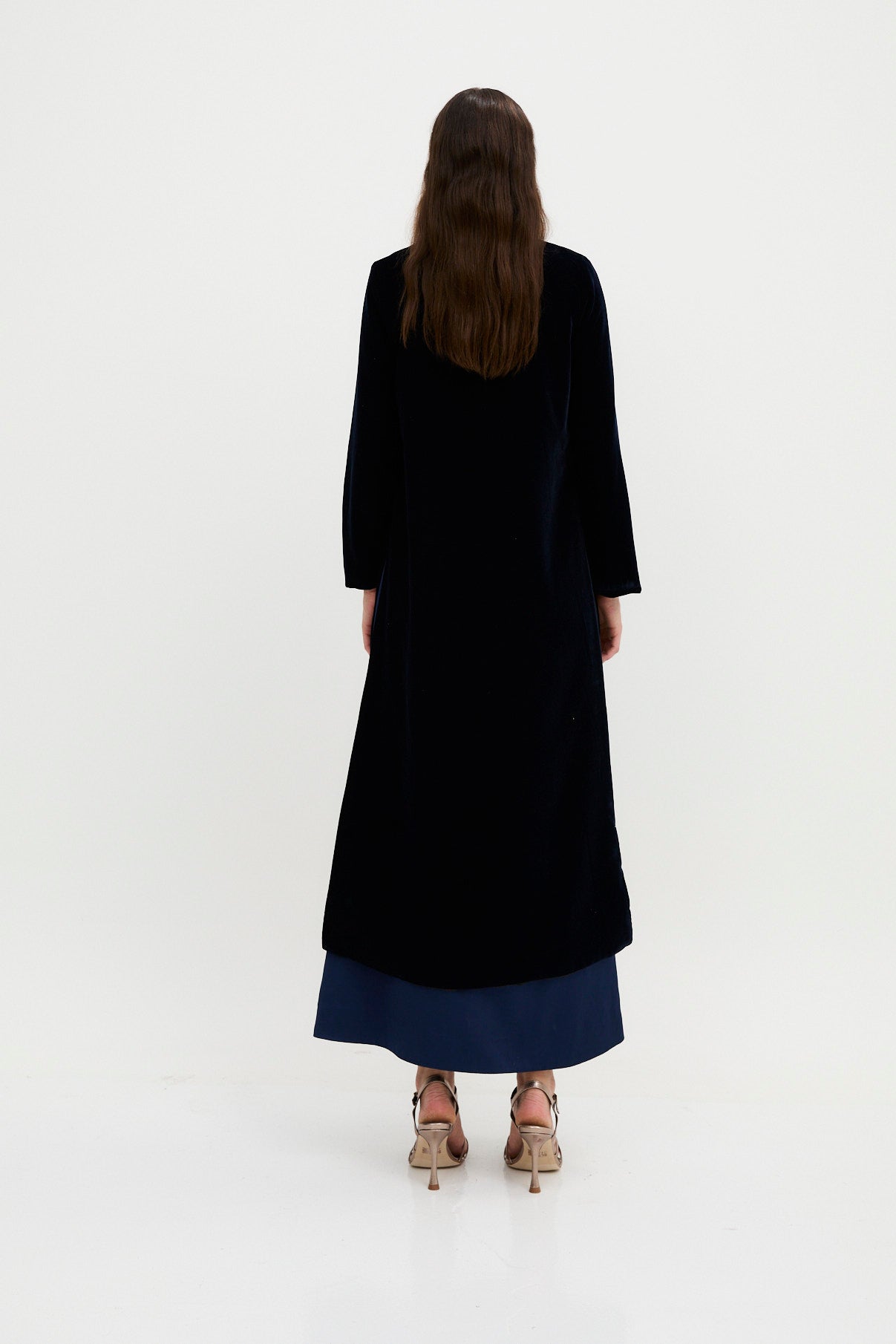 MANTEAU CHINISKI VELVET MARINE