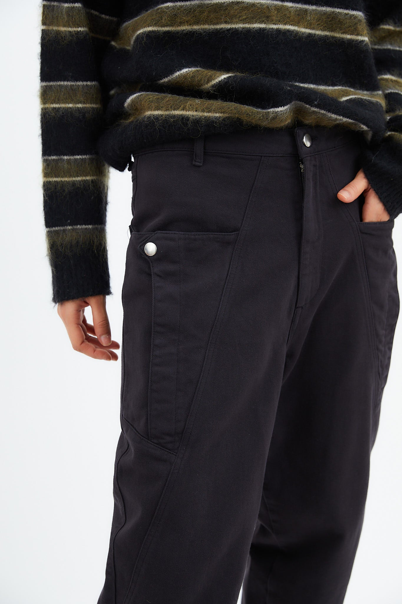 VAQUERO CARGO SARGA NEGRO