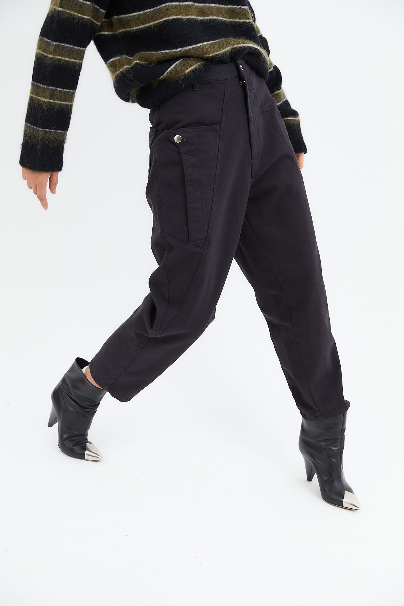 VAQUERO CARGO SARGA NEGRO