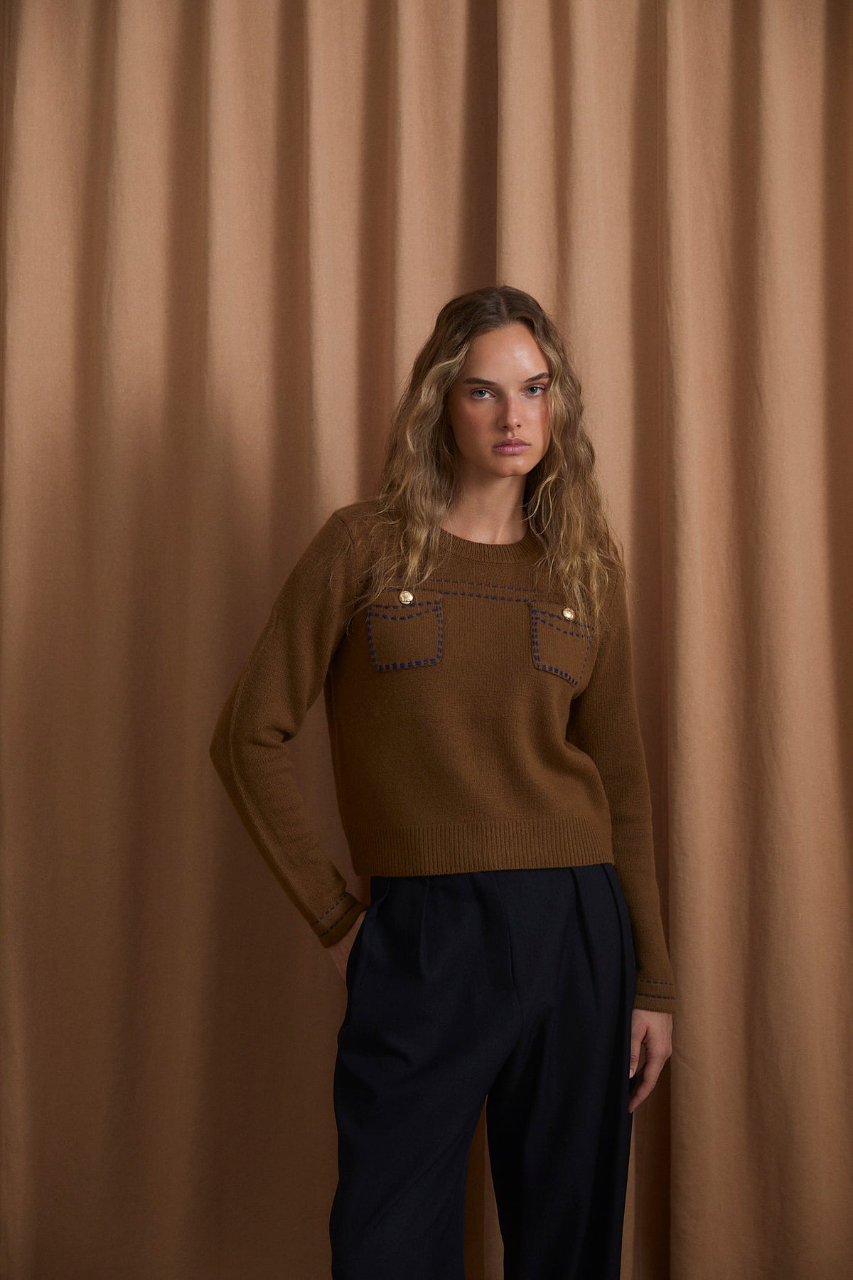 JERSEY BOSTON PUNTO OCRE
