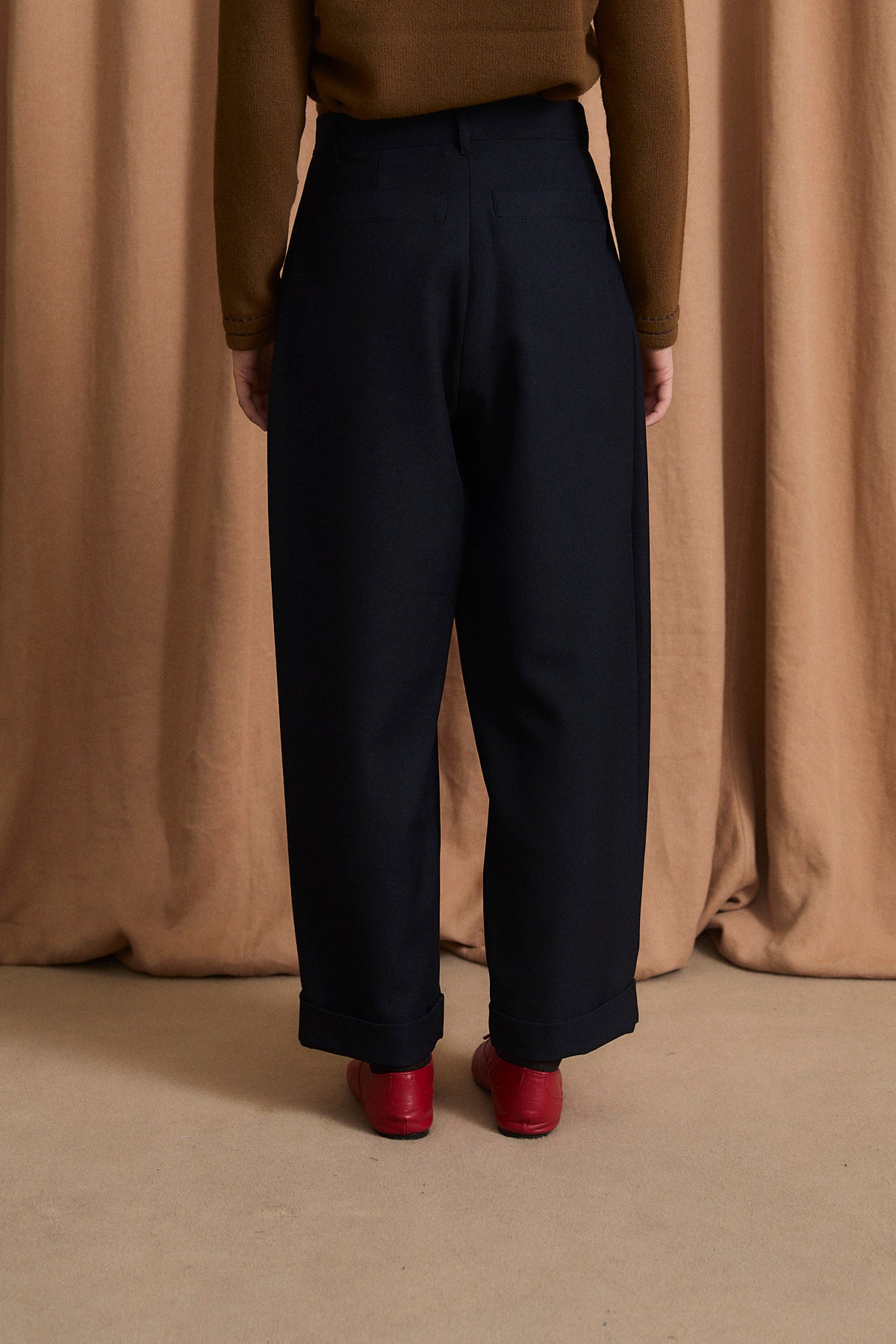 MAR CHINO NAVY TROUSERS