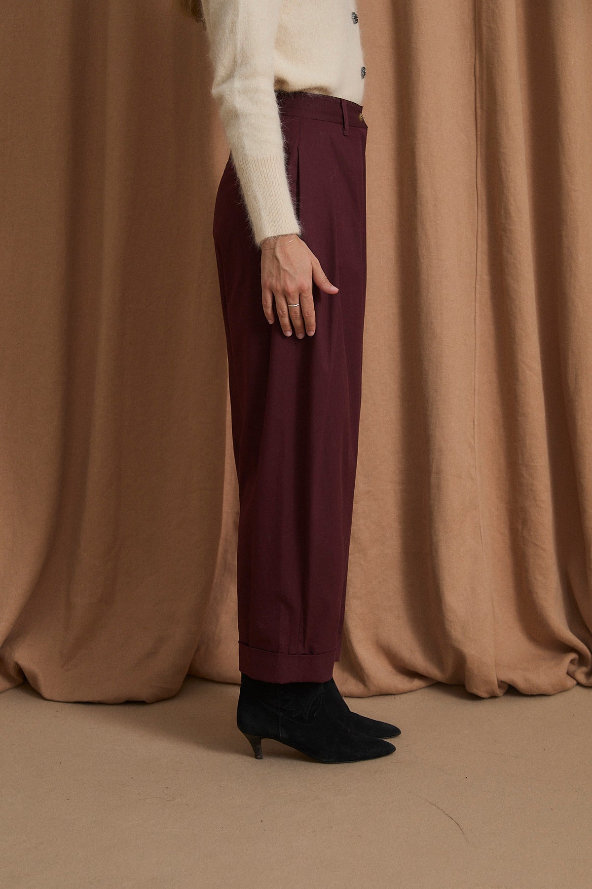 PANTALON MAR CHINO BURGUNDY