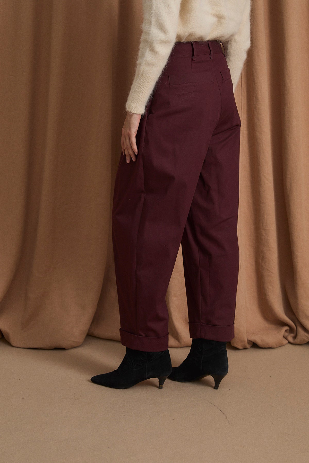 PANTALON MAR CHINO BURGUNDY