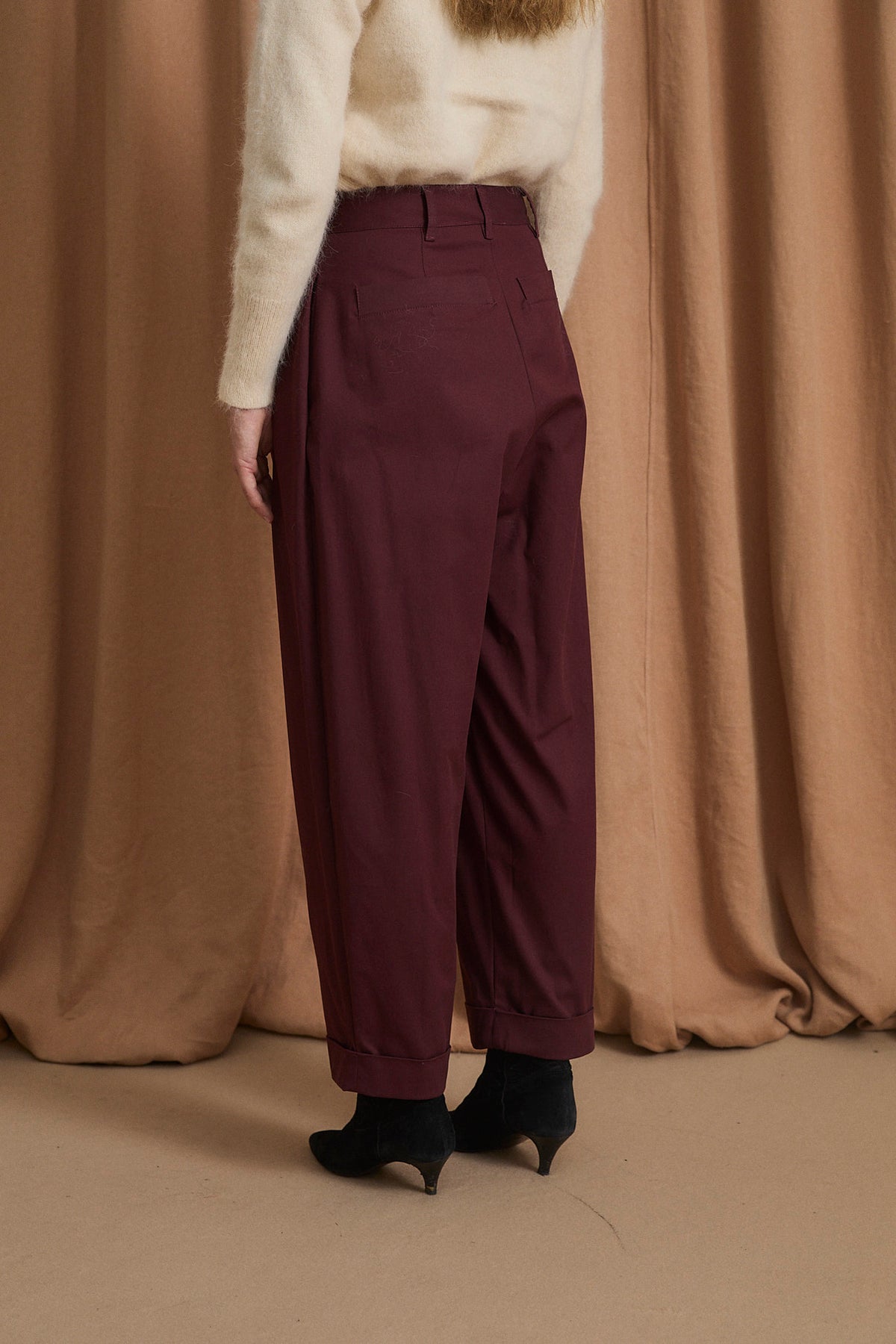 PANTALON MAR CHINO BURGUNDY