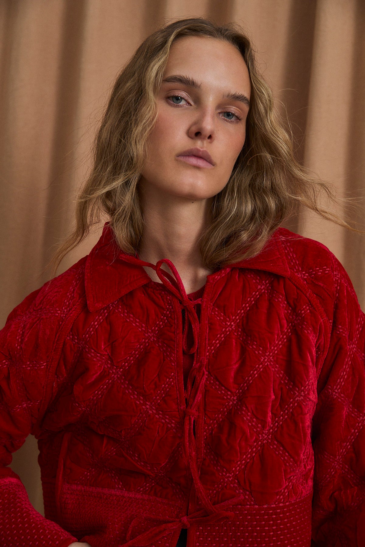 CHAQUETA PALOMA PADDING ROJO