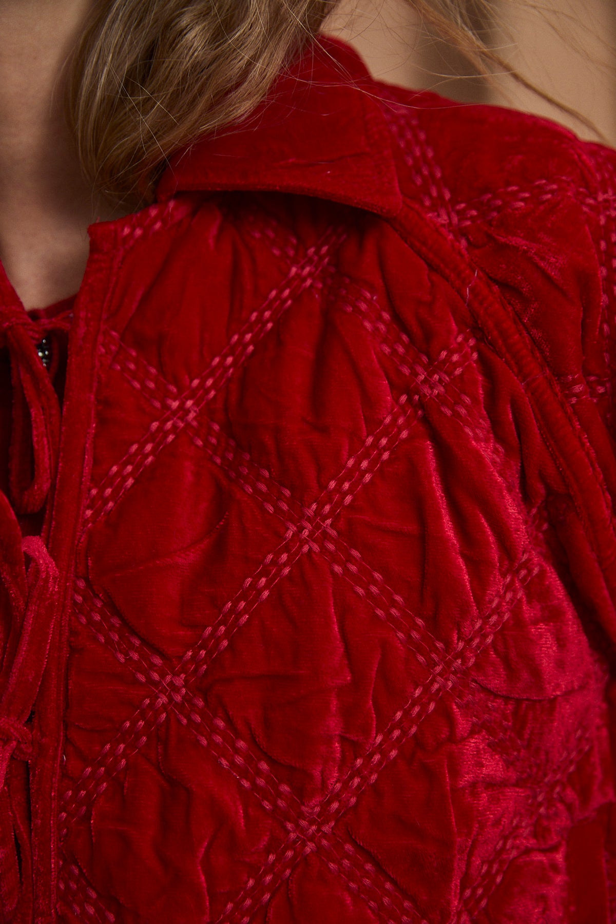 CHAQUETA PALOMA PADDING ROJO